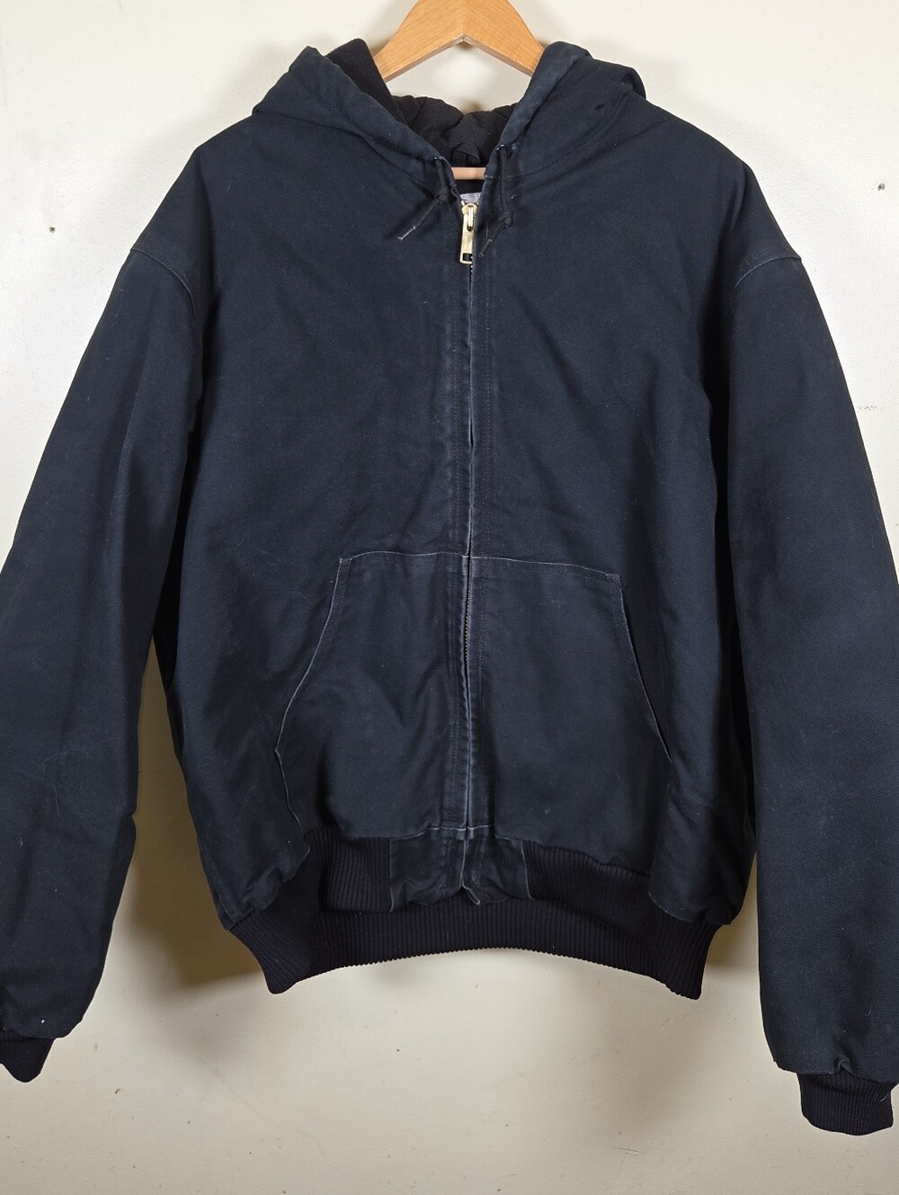 Carhartt Active Jacket Quilt Lined Mens 2XL Blue Read